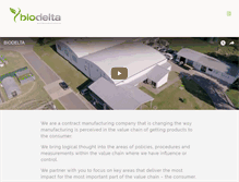 Tablet Screenshot of biodelta.net